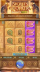 Secrets of Cleopatra · Aturan Gulungan Infinity Reels dan Fitur Bonus Secrets of Cleopatra